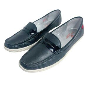 Marc Joseph New York Brazil Atlantic Loafer Driving Style Black Leather Size 8.5